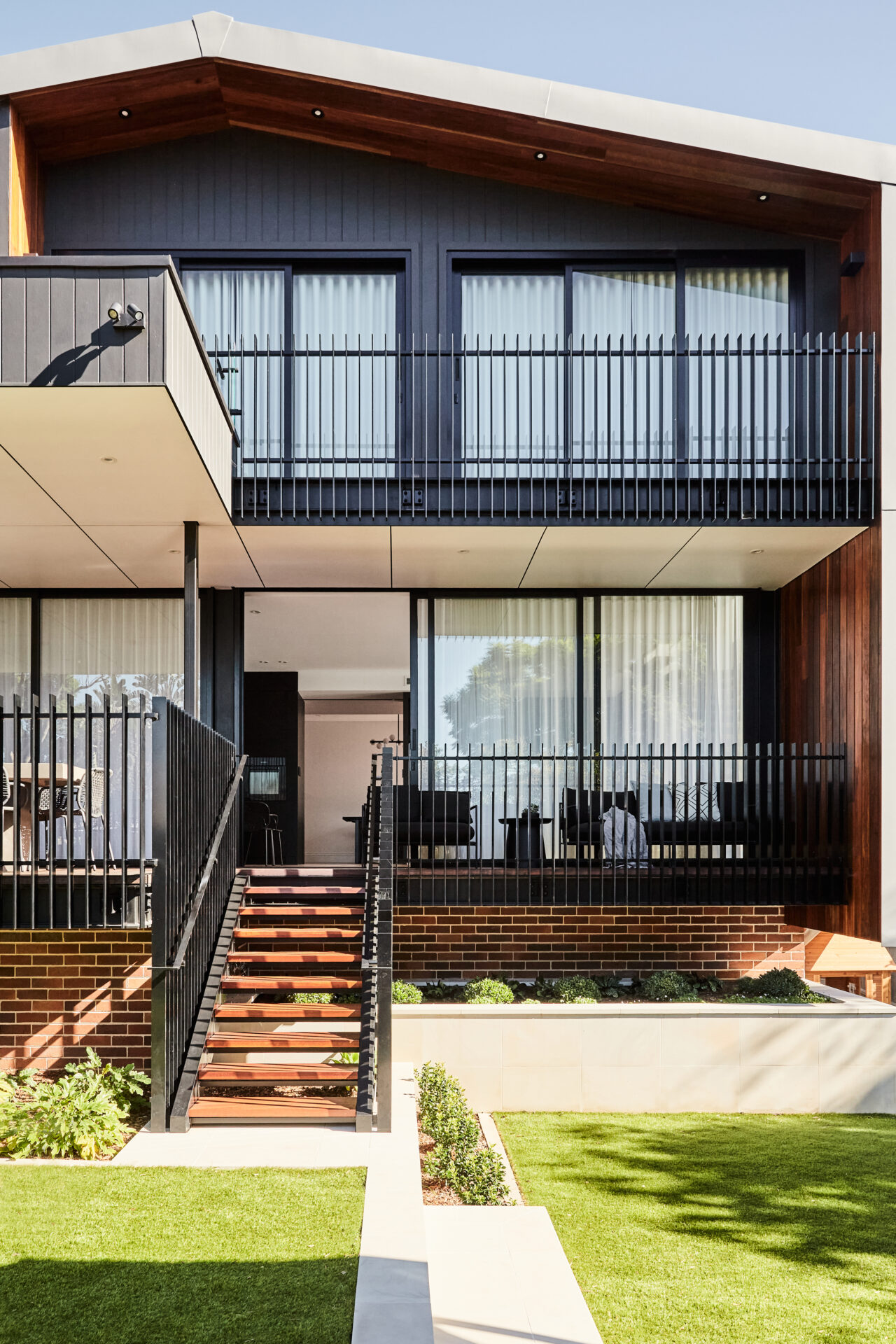 Balcony and Stairs